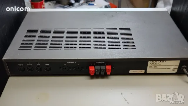 TELEFUNKEN RA100- усилвател, снимка 4 - Ресийвъри, усилватели, смесителни пултове - 56425730