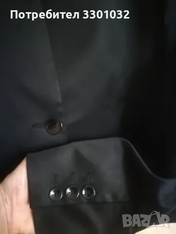 Елегантен черен дамски костюм,размер 36/ S /, снимка 3 - Костюми - 48091504