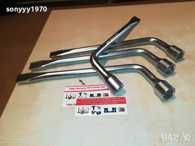 🚘КЛЮЧ ЗА ГУМИ 17/19/21ММ 2809221452, снимка 3 - Аксесоари и консумативи - 38147241