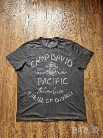 Страхотна мъжка тениска CAMP DAVID размер 2XL, снимка 1