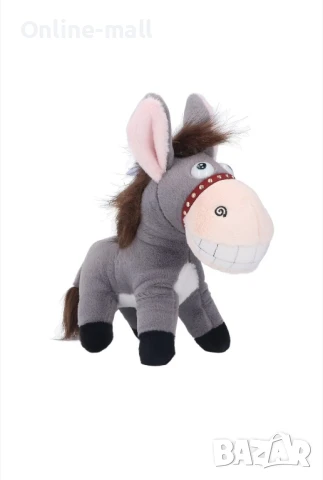 Забавна плюшена играчка Магаре, Плюшено Магаре Рики, 30см, снимка 4 - Плюшени играчки - 51139071