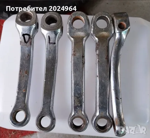 Педали с курбели, снимка 2 - Части - 55960054