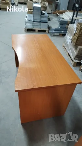 Бюро 70/140см и 120/60см височина 74см цбят череша , офис маса 2бр , снимка 10 - Бюра - 49277829