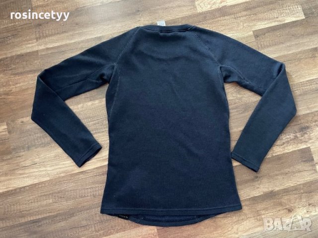 Ватирана синя блуза , снимка 3 - Блузи с дълъг ръкав и пуловери - 40080466