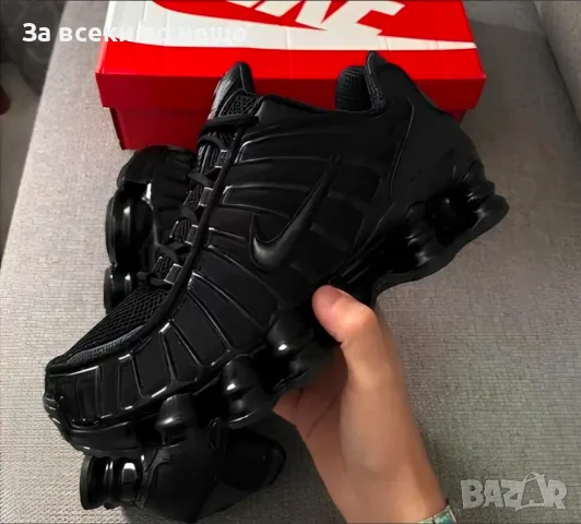 Nike Shox TL Black Унисекс Маратонки👟Мъжки Маратонки👟Дамски Спортни Обувки Код VAL-58