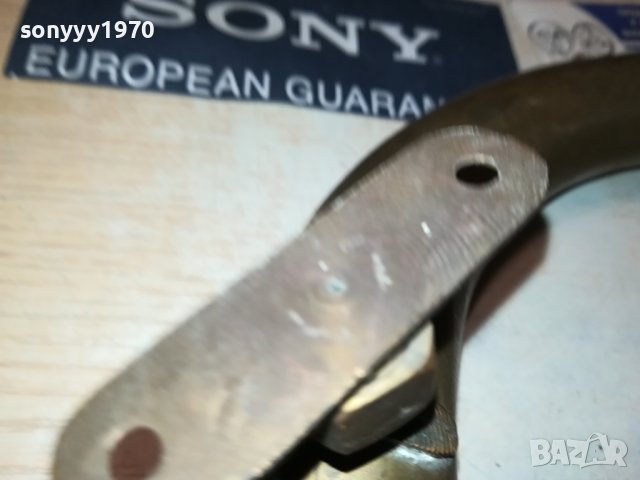 ТРЪБА КРЪГЛА МЕД МЕСИНГ ВНОС ФРАНЦИЯ 2509231835M, снимка 8 - Антикварни и старинни предмети - 42316559