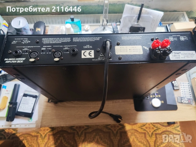 Усилвател Crown K1/Крайно стъпало Crown K1, снимка 6 - Ресийвъри, усилватели, смесителни пултове - 53956706