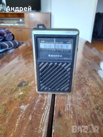 Старо радио,радиоприемник Sanyo #3