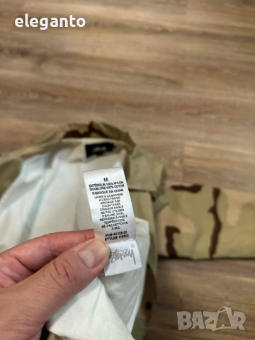 Мъжко яке Stussy Desert Camo Coach . Rain waterproof Jacket , M размер, снимка 9 - Якета - 54203757