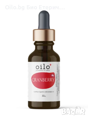 Oilo БИО Етерични масла - Червени боровинки Oilo Bio Cranberries Oil 30 мл