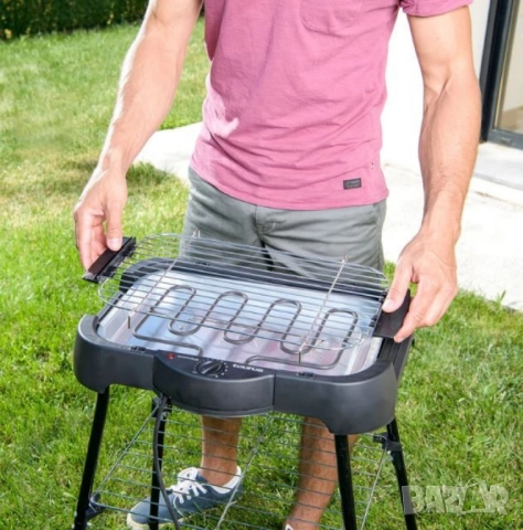 Електрическо барбекю Taurus Maxim’s Plus – 2000W, регулируем термостат, съд за вода , снимка 9 - Друга електроника - 51920073