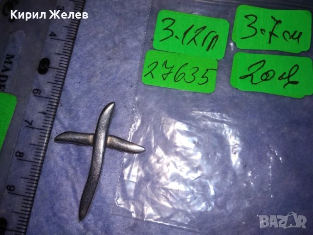 КРАСИВ СТИЛЕН СРЕБЪРЕН АРТ КРЪСТ СРЕБРО 925 ПРОБА 27635, снимка 5 - Колиета, медальони, синджири - 40488401