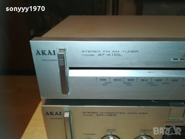 akai ampli & akai tuner-внос france, снимка 12 - Ресийвъри, усилватели, смесителни пултове - 30258469