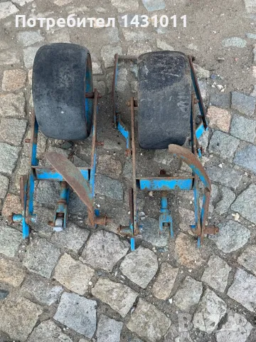 Притъпкващи колела за сеялка