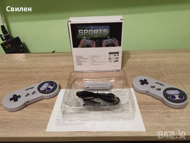 Super Nintendo SNES HDMI конзола с БЕЗЖИЧНИ контролери и над 5500 игри, снимка 10 - Други игри и конзоли - 48722783