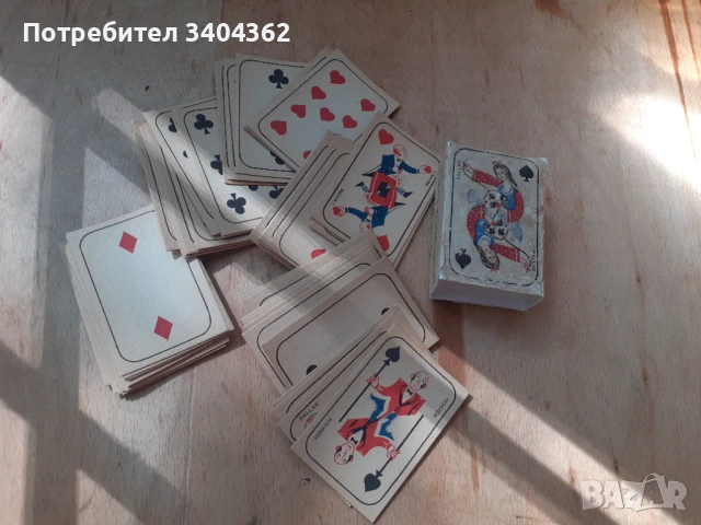 Стари мини колекционерски карти за игра TRIBOULET MONACO, снимка 6 - Антикварни и старинни предмети - 51108850