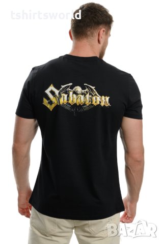 Нова мъжка тениска с дигитален печат на музикалната група Sabaton - The last stand С ГРЪБ, снимка 3 - Тениски - 40433876