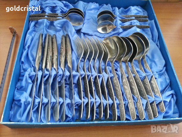 Руски прибори за хранене , снимка 9 - Антикварни и старинни предмети - 38505428