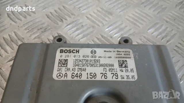 Компютър Mercedes A180 CDI W169 2005 A6401507679 0281013026 Mercedes-Benz A-Class W169 (2004-2013), снимка 2 - Части - 55839641