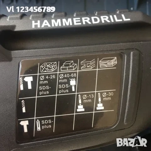 Мощен перфоратор BOSCH GBH 2-28 Professional, 880W, SDS-plus, 3.2J, снимка 6 - Бормашини - 52261638