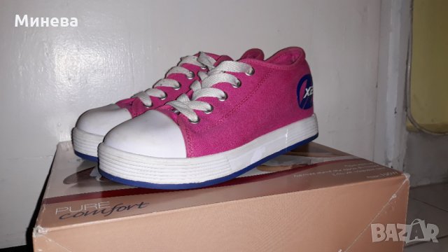 Кецове с колелца HEELYS Х2, снимка 2 - Детски маратонки - 31869534