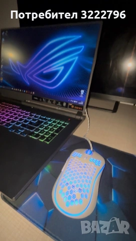 Asus Rog G17+ПОДАРЪЦИ.КАТО ЧИСТО НОВ, снимка 2 - Лаптопи за игри - 54224031