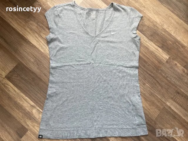 Сива Nike, снимка 2 - Тениски - 50197801
