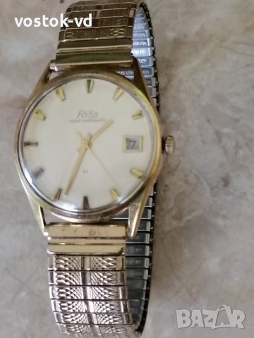 RiKa Superautomatic - РАБОТЕЩ МЪЖКИ ЧАСОВНИК , снимка 2 - Антикварни и старинни предмети - 42470443