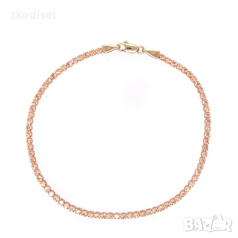 Златна дамска гривна 2,08гр. 17,6см. 14кр. проба:585 модел:29438-3, снимка 1