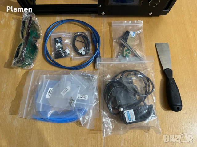 3D Принтер Creality Ender 4 + Лазерен модул, снимка 6 - Друга електроника - 50540320
