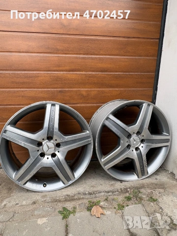 Продавам 2 бр. оригинални джанти Mercedes-Benz AMG, снимка 2 - Гуми и джанти - 53023319