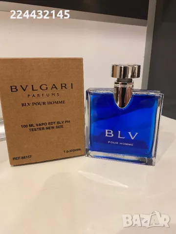 bvlgari blv pour homme parfums 100ml EDP Tester 