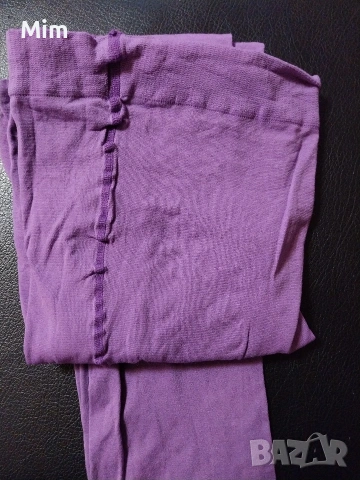 2XL/3XL 150 ден Дамски плътен клин/ чорапогащник/ в лилаво , снимка 3 - Клинове - 53294948