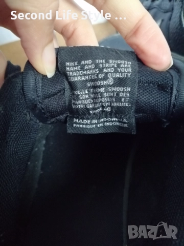 Номер 38 дамски кецове Nike Dunk Low Black Chrome Diamond Panda, снимка 7 - Кецове - 52877852