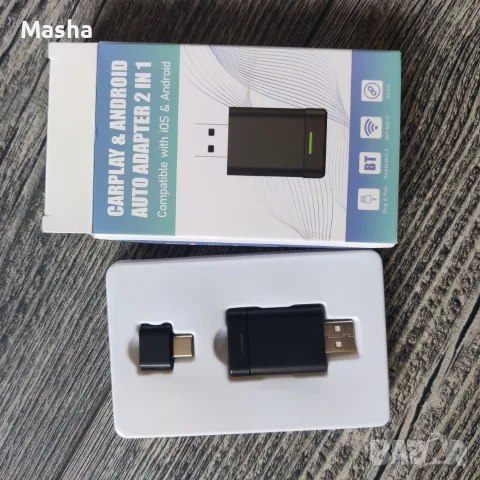 Carplay / Android auto 2 in1 адаптер, снимка 3 - Аксесоари и консумативи - 56183237