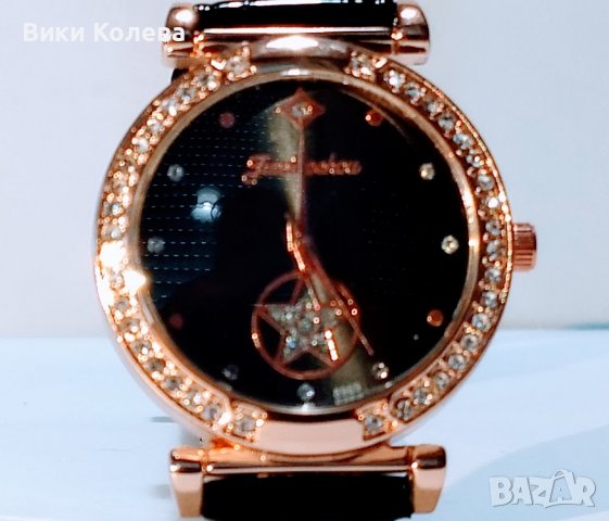 Луксозен дамски кварцов часовник, снимка 3 - Дамски - 37813251