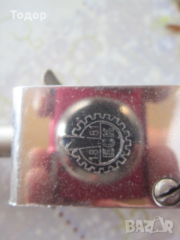 Старинен бакелитов ЖП печат 1881, снимка 3 - Колекции - 30083488