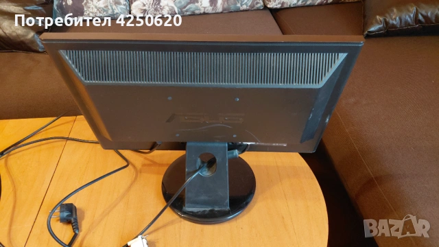 ASUS VH192C computer monitor 47 cm (18.5") 1366 x 768 pixels Black, снимка 5 - Монитори - 54318696