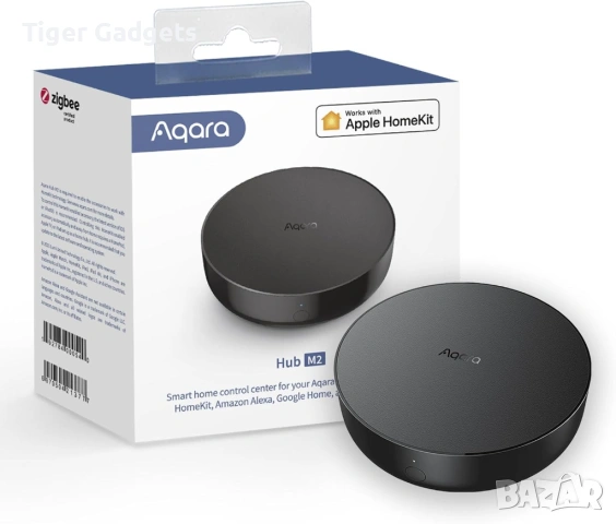 Aqara Hub M2 смарт хъб Zigbee WiFi IR контрол HomeKit Alexa