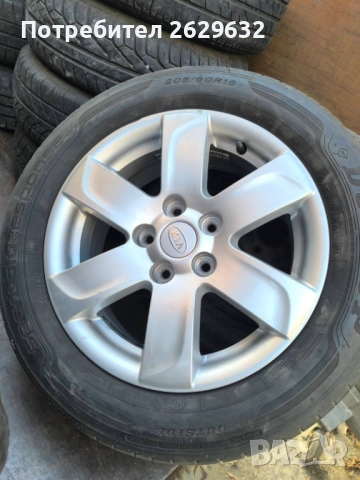 Джанти 16 цола с летни гуми за Киа 5x114.3, снимка 5 - Гуми и джанти - 52268742