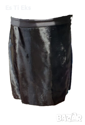 Плюшена пола в модерен стил /складова цена/