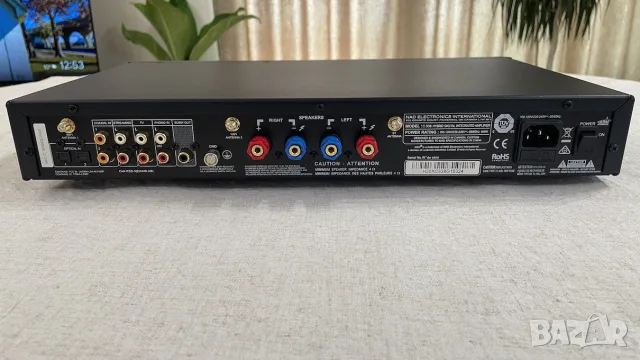 Hi-Fi Стерео система NAD C338 + Тонколони PSB Alpha P5 + Стойки NorStone Stylum 2 + кабели, снимка 4 - Тонколони - 55976216