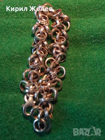 РАЗКОШНА СРЕБЪРНА ВИНТИДЖ - АРТ ГРИВНА СРЕБРО 925 ДИЗАЙНЕРСКИ ЛИМИТИРАН МОДЕЛ 30743, снимка 5 - Гривни - 40552628