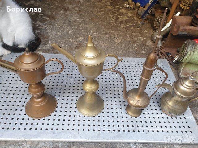 Лампи  медни - месенгови, снимка 6 - Антикварни и старинни предмети - 30590760