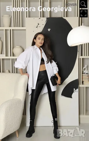 Риза AVIN Embroidery Poker Oversize риза I don’t play Nice, снимка 3 - Ризи - 55965857