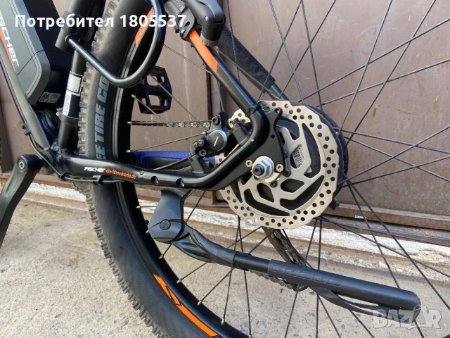 Електрически велосипед Fischer 27”, снимка 12 - Велосипеди - 50920667
