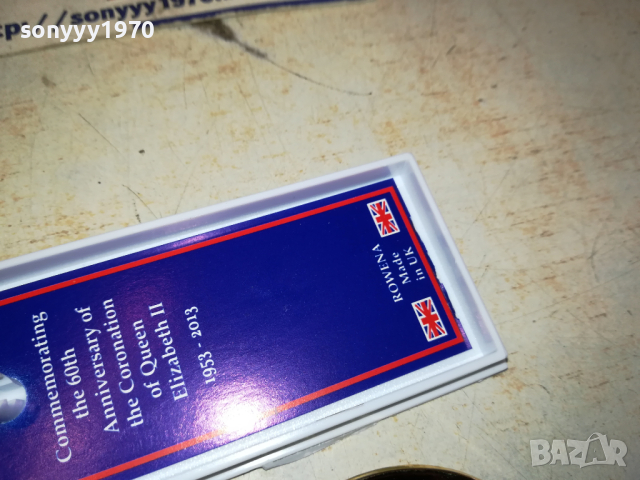 CORONATION-ROWENA MADE IN UK-ЗЛАТНА ЛЪЖИЧКА ОТ АНГЛИЯ 2902241833, снимка 17 - Колекции - 44533412