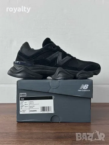 New Balance 9060 Triple Black Нови Маратонки [36-46 Номер] с Кутия, снимка 2 - Маратонки - 56130887