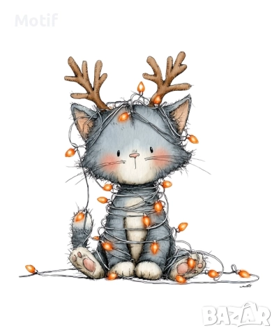 Коледни щампи за детски тениски, снимка 14 - Тениски - 52523064