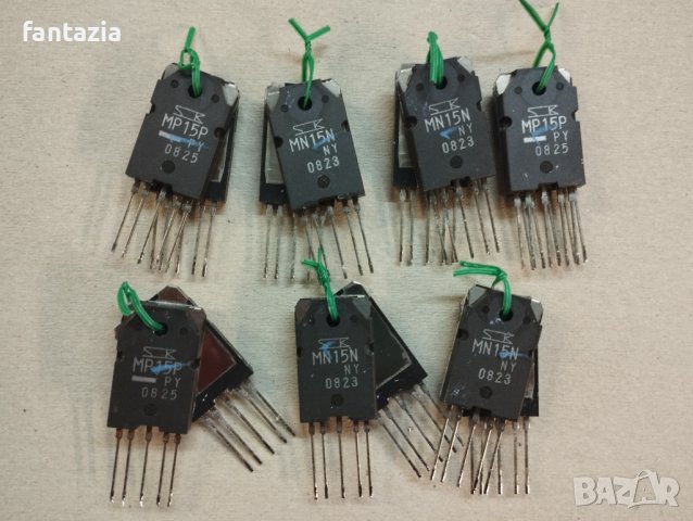 Продавам транзистори  MN15N MN15P SANKEN (SAP15N SAP15P), снимка 1 - Други - 40408754